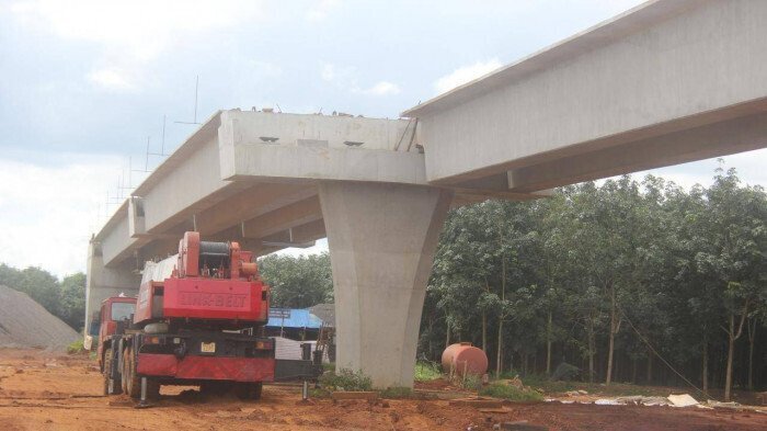 toàn cảnh cao tốc phan thiết - dầu giây sau 1 năm khởi công